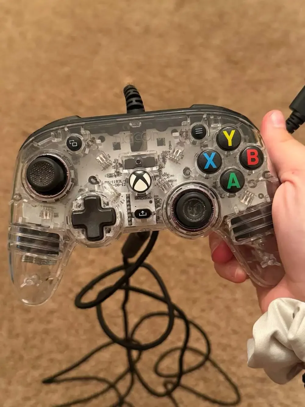 Nacon Pro Compact Colorlight Wired Controller for Xbox and PC
